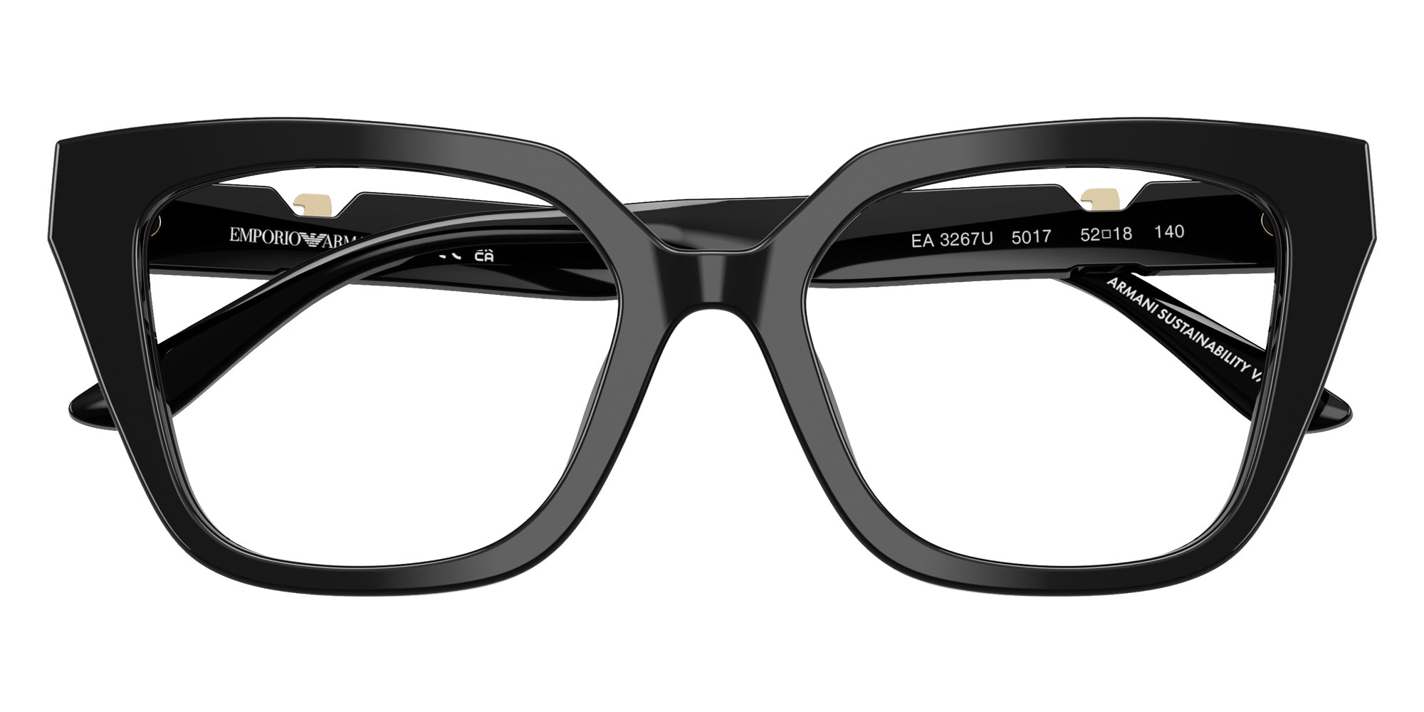 EMPORIO ARMANI EA3267U 5017 50 - Shiny Black #id:ea3267u5017_s:100120