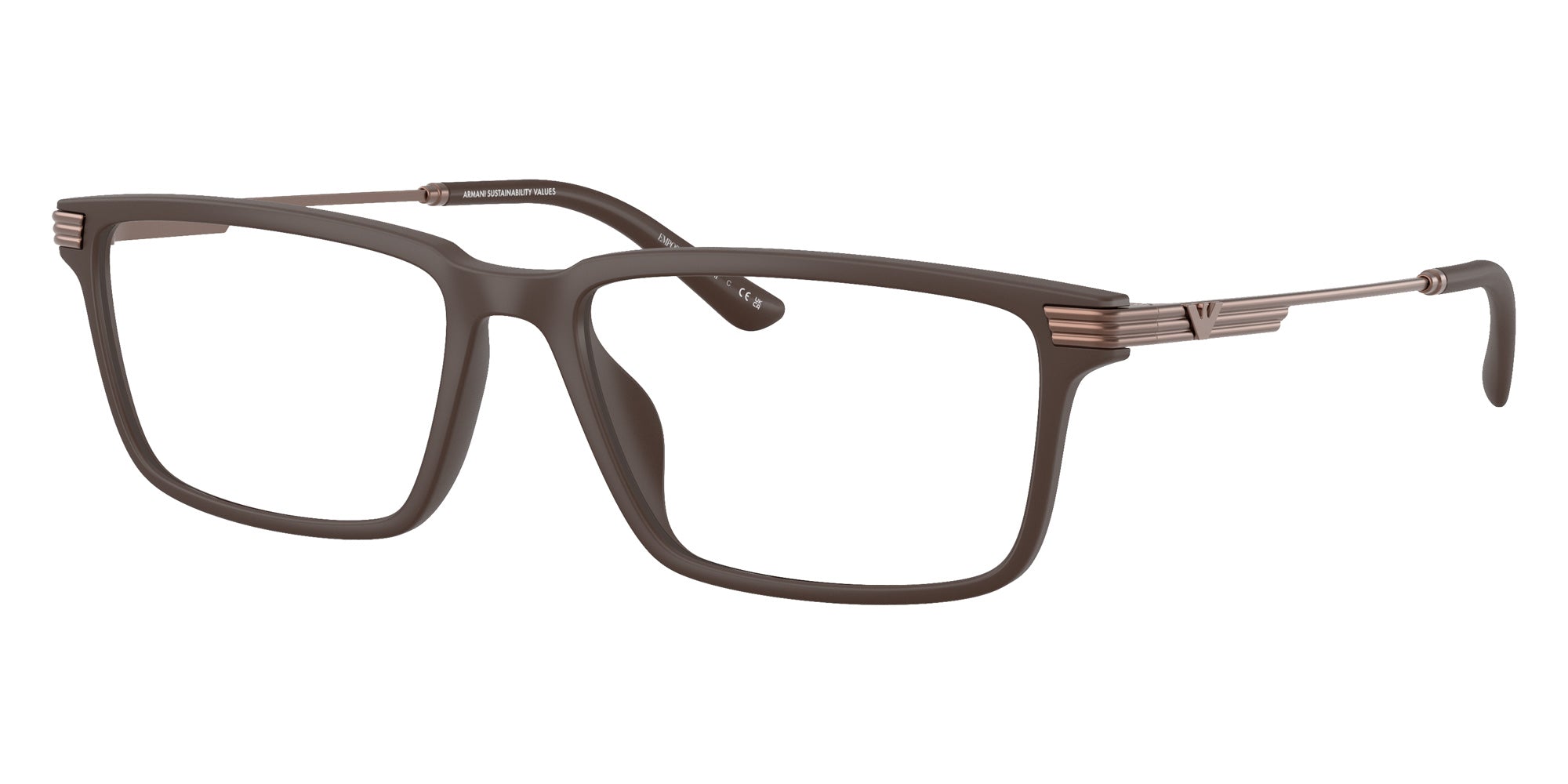 EMPORIO ARMANI EA3268U 6258 53 - Matte Brown #id:ea3268u6258_s:102105