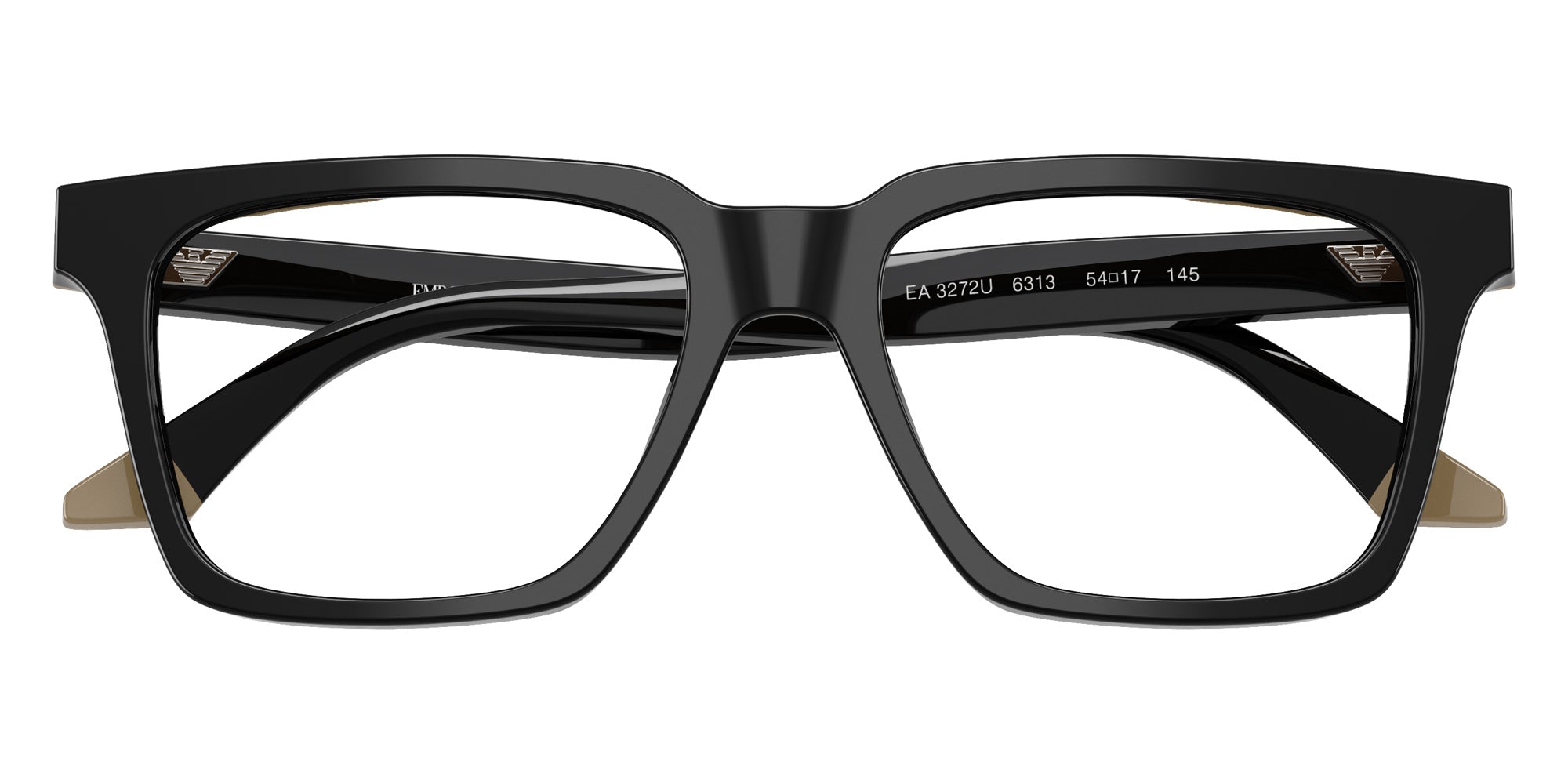 EMPORIO ARMANI EA3272U 6313 54 - Black/Beige #id:ea3272u6313_s:100120