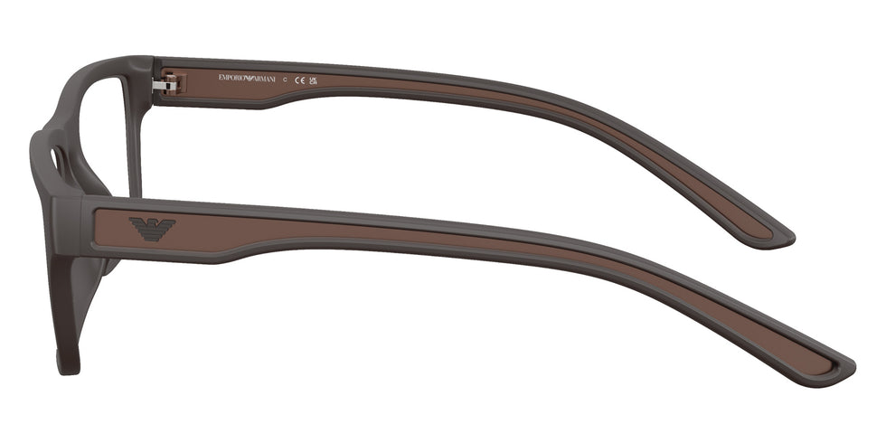 EMPORIO ARMANI EA3276U 6186 54 - Rubberized Matte Brown #id:ea3276u6186_s:108110