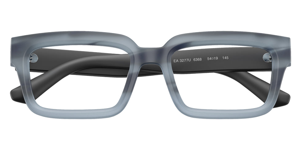 EMPORIO ARMANI EA3277U 6368 52 - Striped Havana Blue #id:ea3277u6368_s:104100