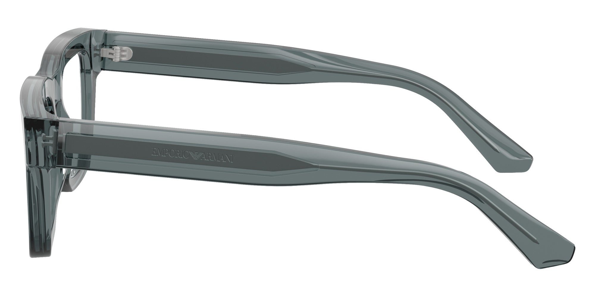 EMPORIO ARMANI EA3279 6364 49 - Shiny Transparent Gray #id:ea32796364_s:112110