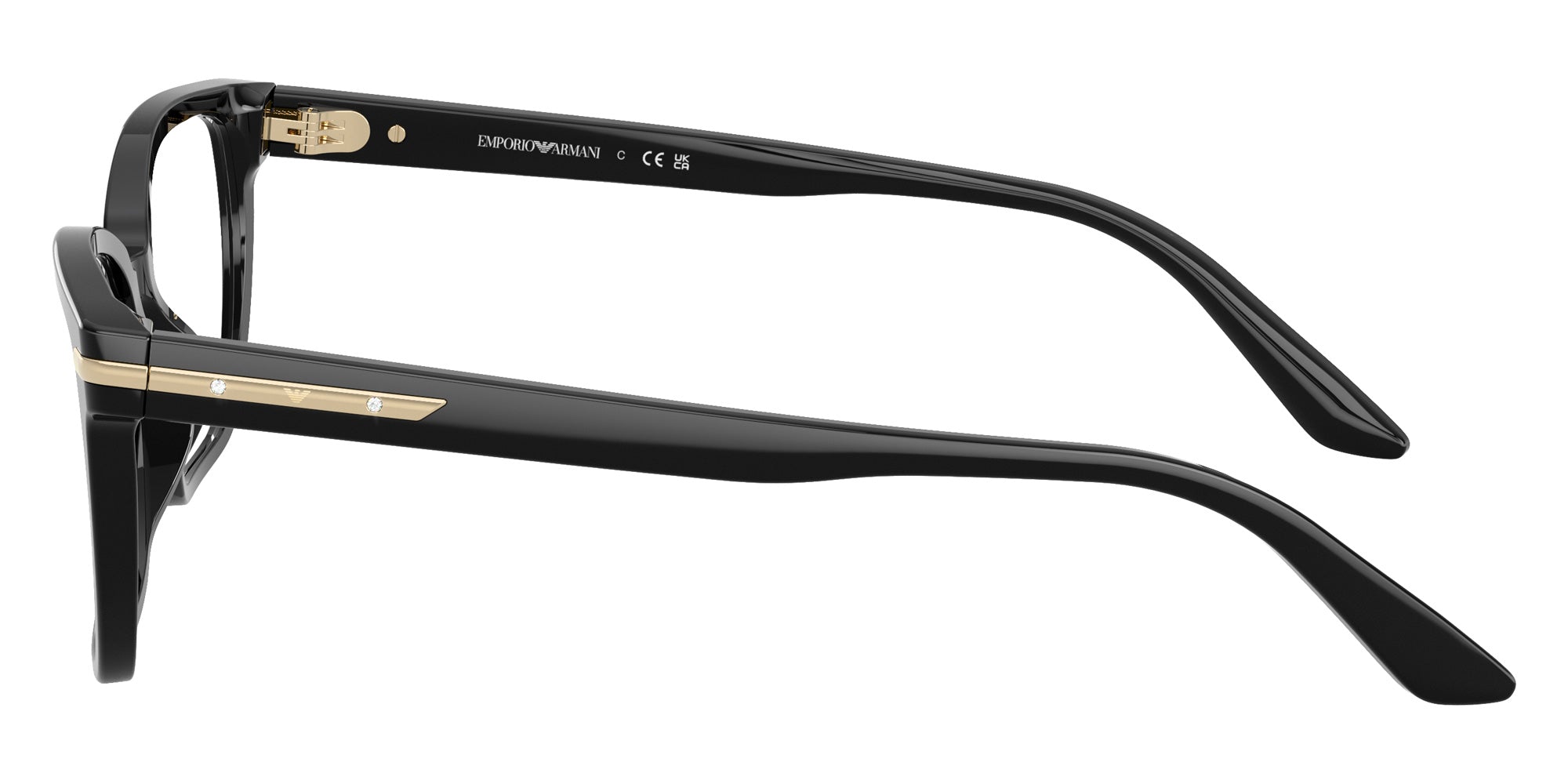 EMPORIO ARMANI EA3282BU 5017 52 - Shiny Black #id:ea3282bu5017_s:100110