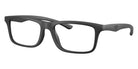 EMPORIO ARMANI EA3285U 5001 54 - Matte Black/Black Rubber #id:ea3285u5001_s:100105