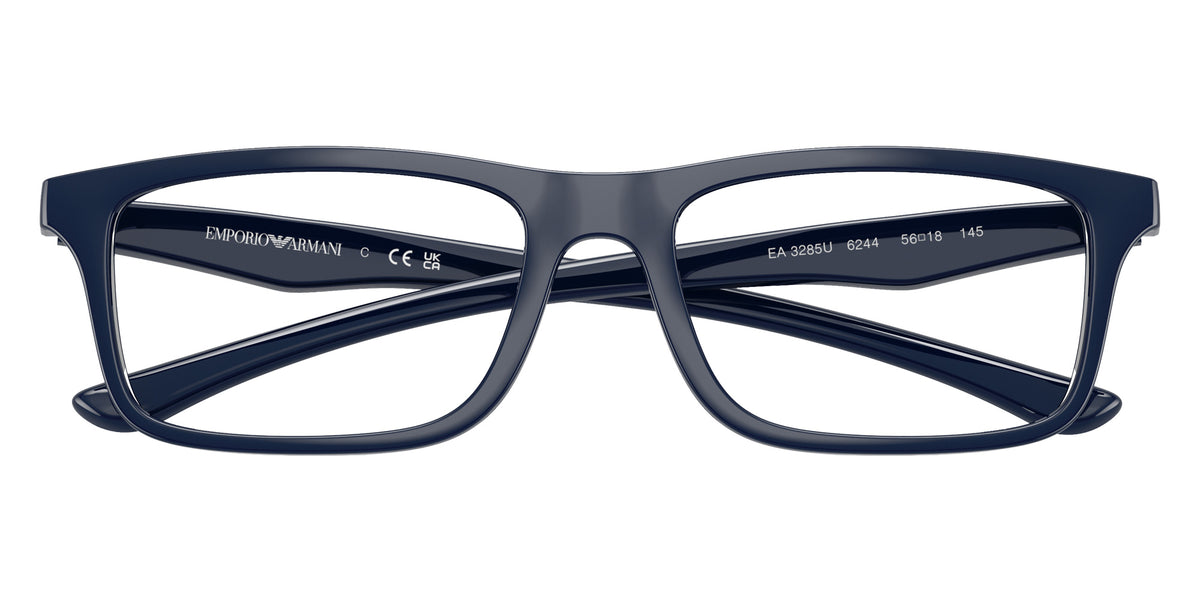 EMPORIO ARMANI EA3285U 6244 54 - Shiny Blue/Blue Rubber #id:ea3285u6244_s:112120