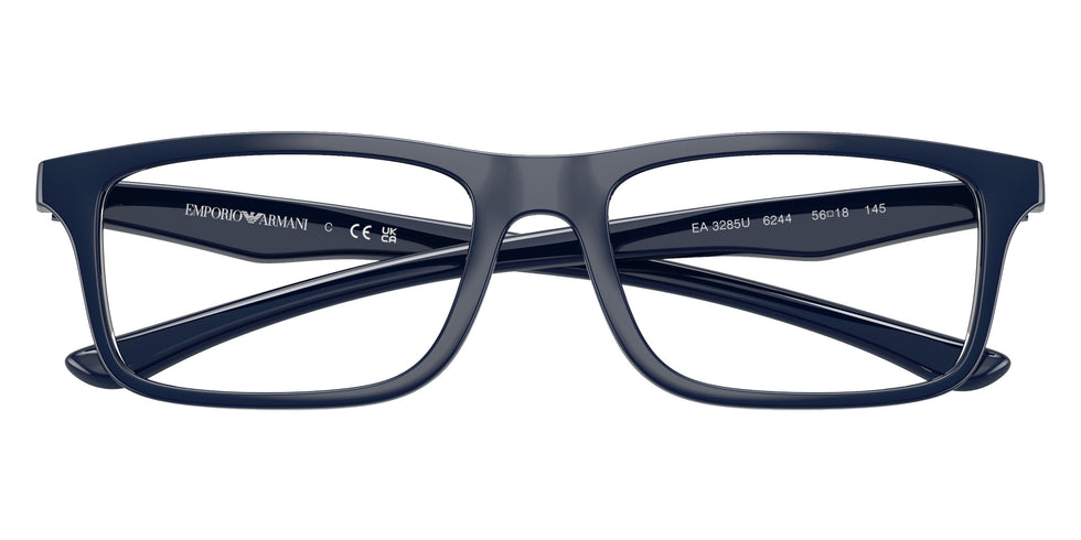 EMPORIO ARMANI EA3285U 6244 54 - Shiny Blue/Blue Rubber #id:ea3285u6244_s:112120