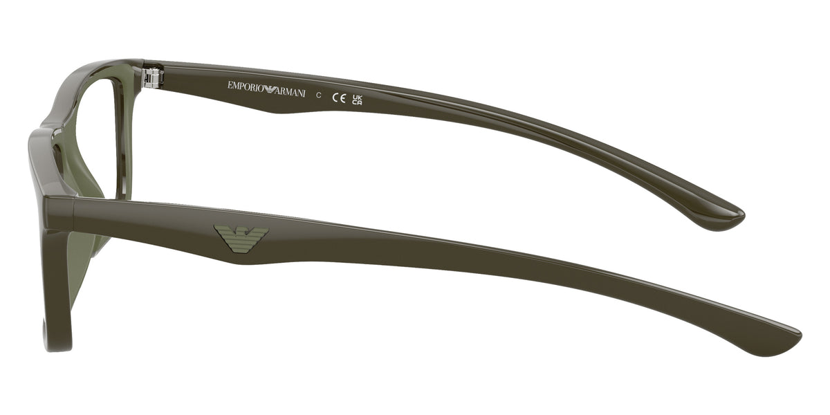 EMPORIO ARMANI EA3285U 6449 54 - Shiny Green/Green Rubber #id:ea3285u6449_s:116110