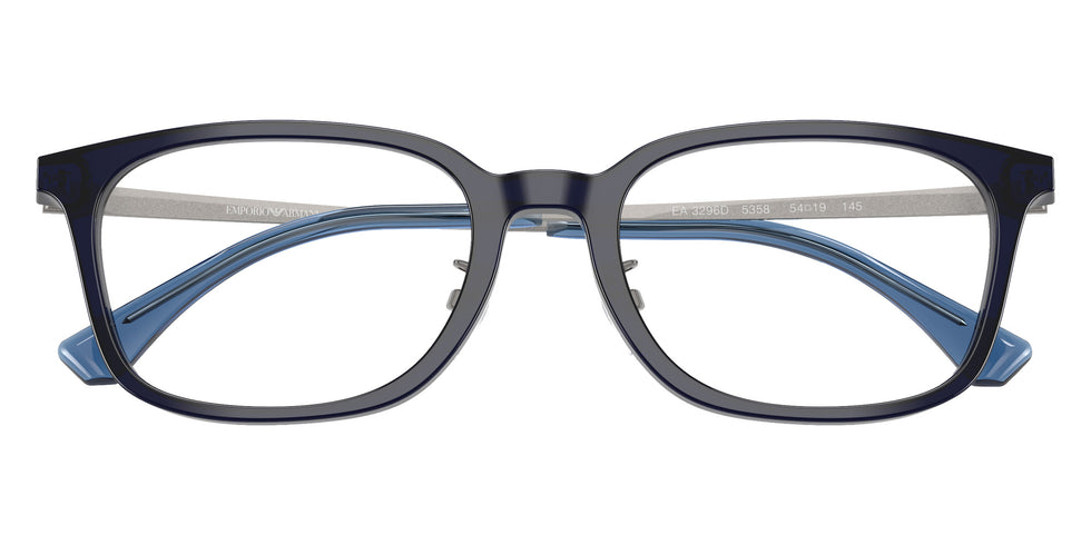 EMPORIO ARMANI EA3296D 5358 54 - Shiny Transparent Blue #id:ea3296d5358_s:104120