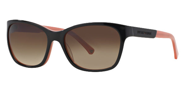 EMPORIO ARMANI EA4004 504613 56 - Shiny Black & Pink / Gradient Brown #id:ea4004504613_s:100100