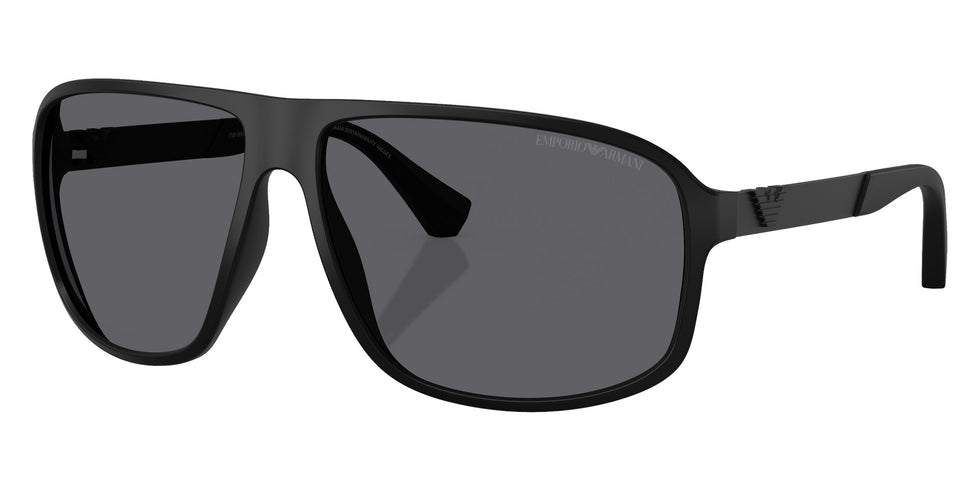 EMPORIO ARMANI EA4029 5001T3 64 - Matte Black / Gray Polarized #id:ea40295001t3_s:100105