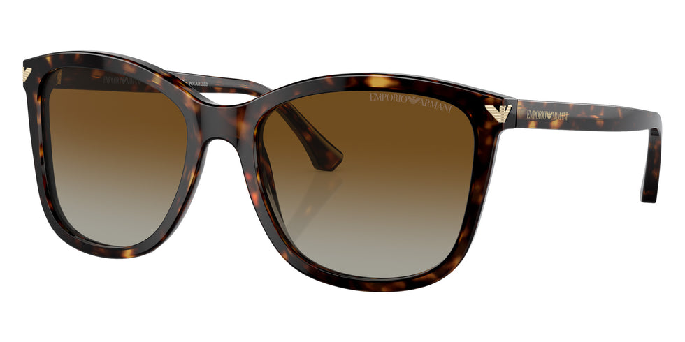 EMPORIO ARMANI EA4060 5026T5 56 - Shiny Havana / Gradient Brown Polarized #id:ea40605026t5_s:100105
