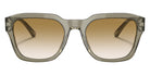 EMPORIO ARMANI EA4175 588413 55 - Shiny Transparent Green / Gradient Brown #id:ea4175588413_s:100100