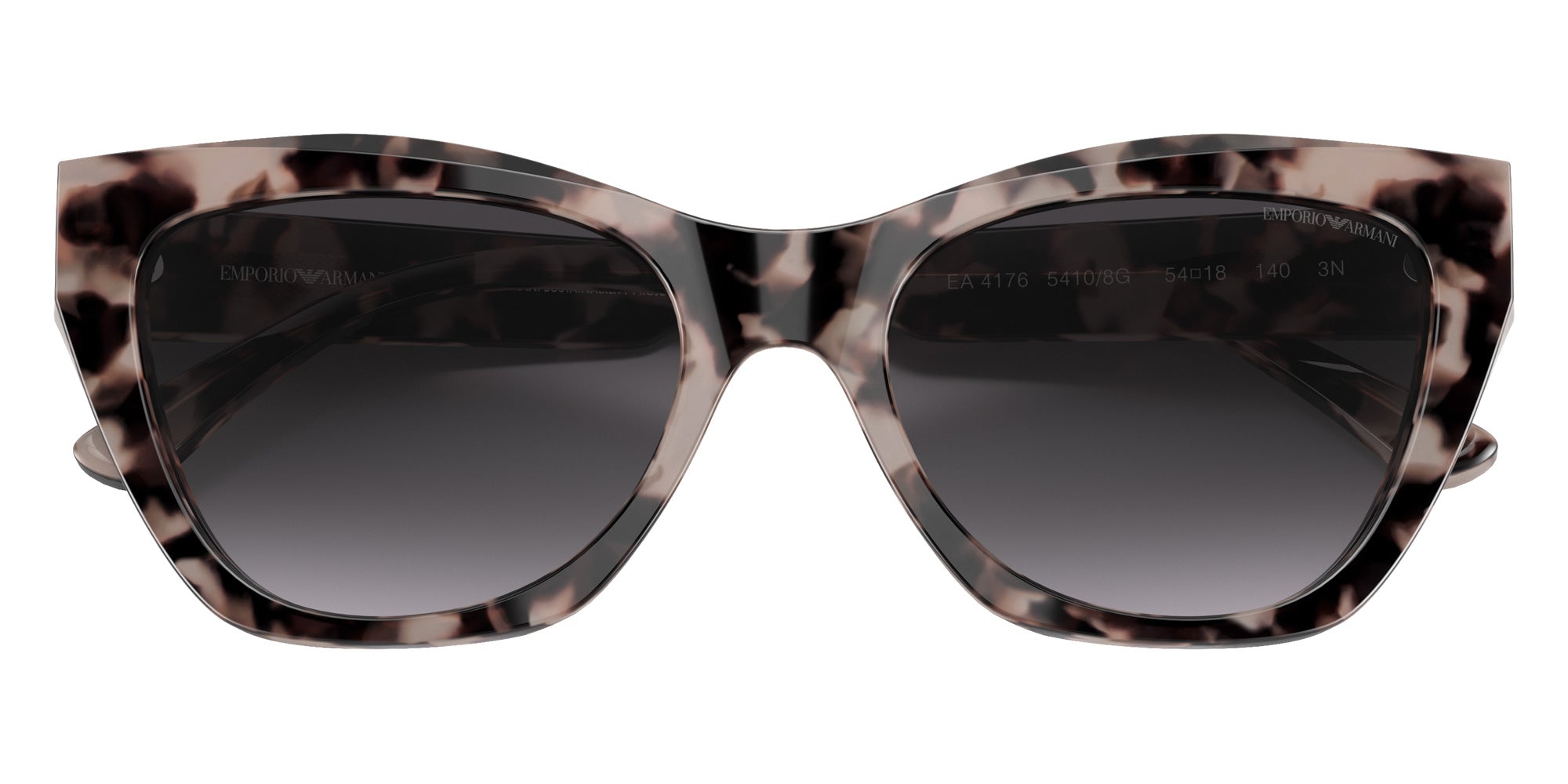 EMPORIO ARMANI EA4176 54108G 54 - Shiny Pink Havana / Gradient Gray #id:ea417654108g_s:100120
