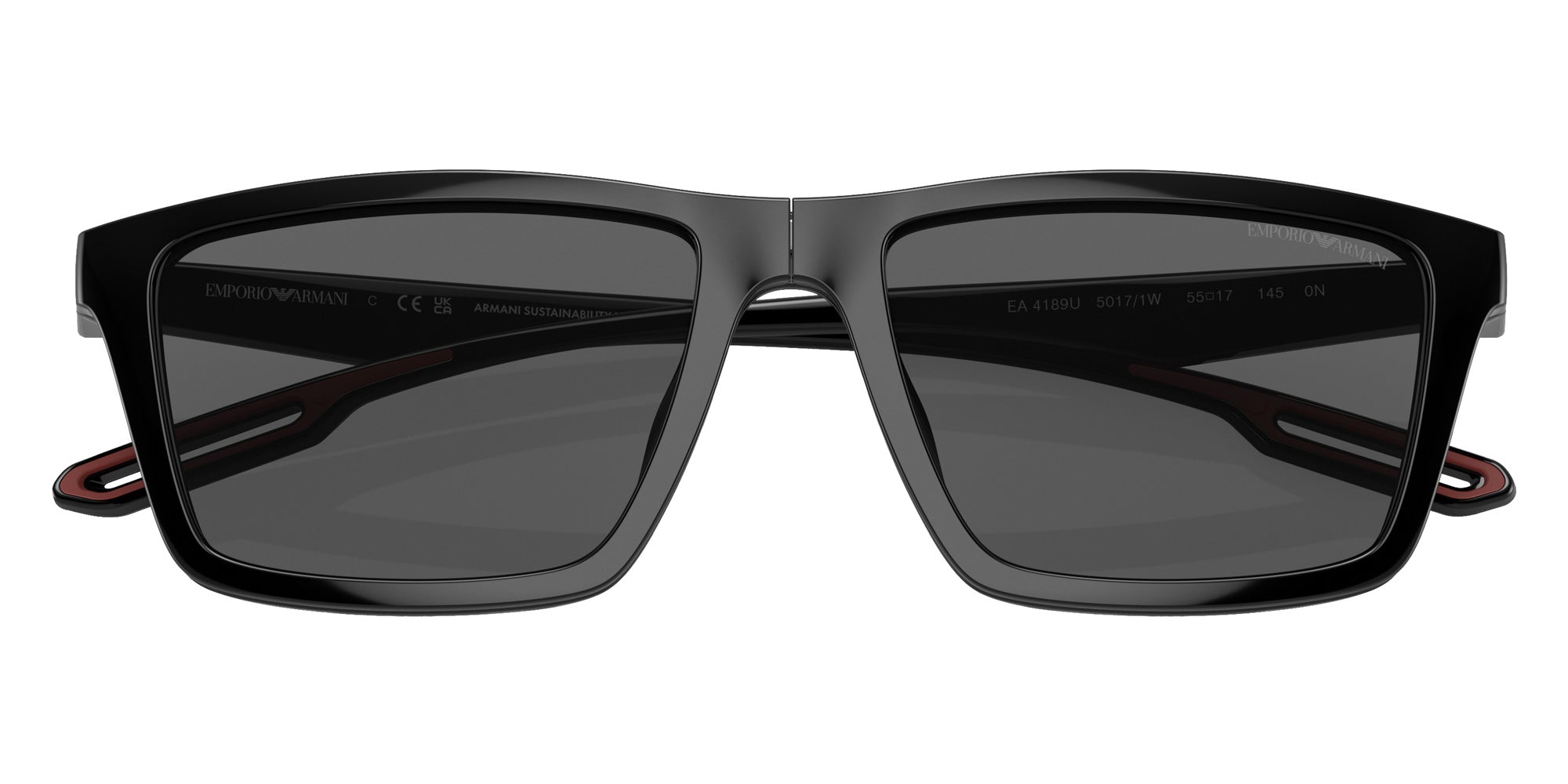 EMPORIO ARMANI EA4189U 50171W 55 - Shiny Black #id:ea4189u50171w_s:100125