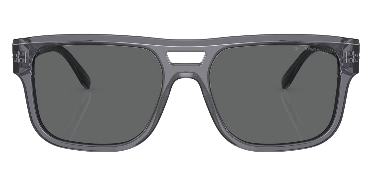 EMPORIO ARMANI EA4197F 502987 57 - Transparent Gray / Dark Gray #id:ea4197f502987_s:100100