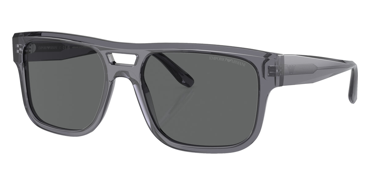 EMPORIO ARMANI EA4197F 502987 57 - Transparent Gray / Dark Gray #id:ea4197f502987_s:100105