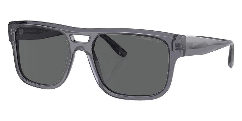 EMPORIO ARMANI EA4197F 502987 57 - Transparent Gray / Dark Gray #id:ea4197f502987_s:100105