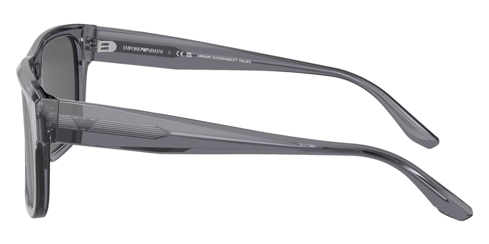 EMPORIO ARMANI EA4197F 502987 57 - Transparent Gray / Dark Gray #id:ea4197f502987_s:100110
