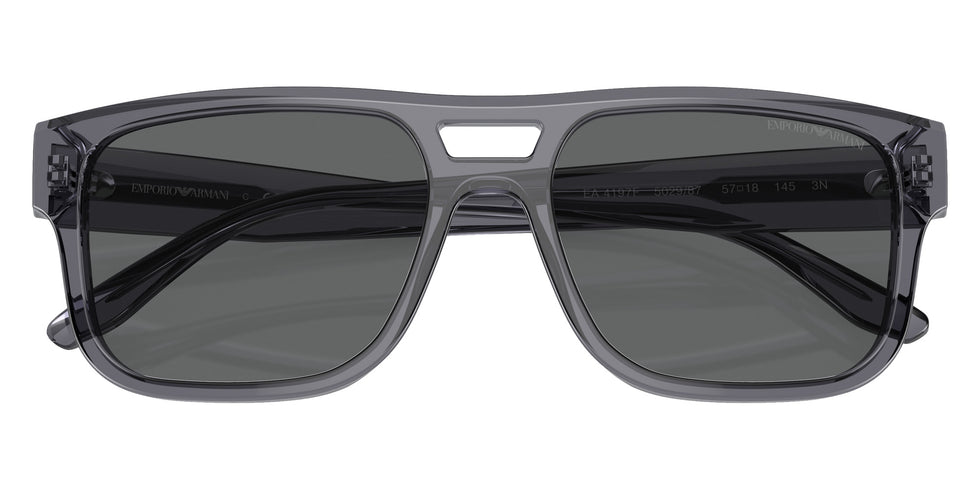 EMPORIO ARMANI EA4197F 502987 57 - Transparent Gray / Dark Gray #id:ea4197f502987_s:100120