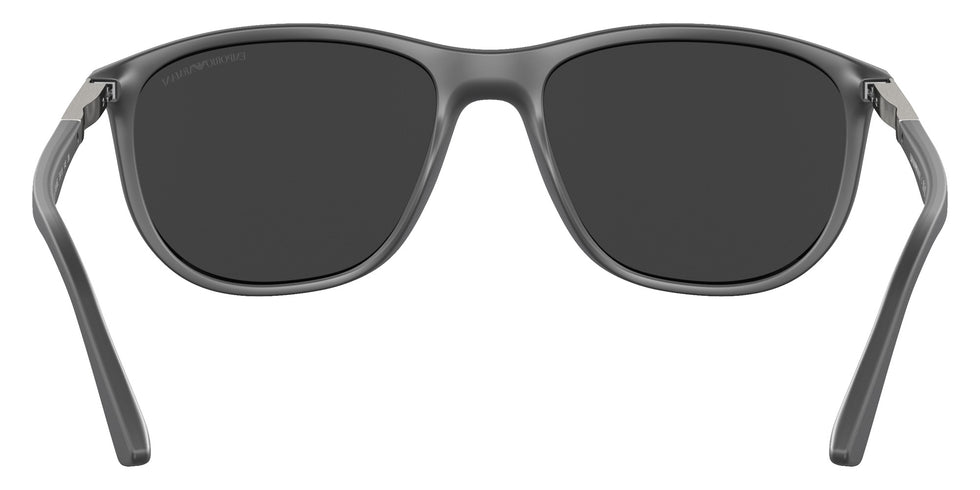 EMPORIO ARMANI EA4201 51266G 58 - Matte Gray / Gray Mirrored Silver #id:ea420151266g_s:100115