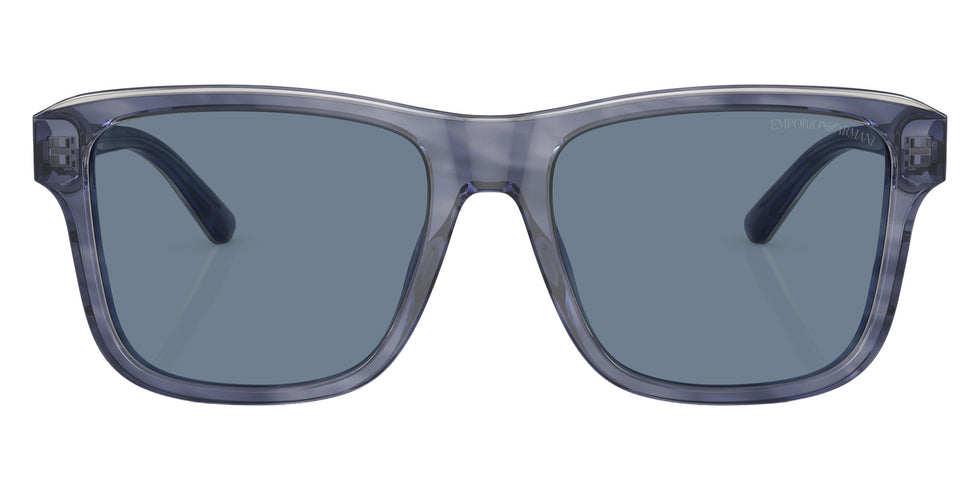 EMPORIO ARMANI EA4208 605480 56 - Shiny Blue/Top Smoke / Dark Blue Polarized #id:ea4208605480_s:100100
