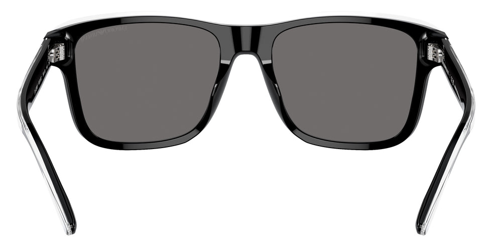 EMPORIO ARMANI EA4208F 605187 57 - Shiny Black/Top Crystal / Dark Gray Polarized #id:ea4208f605187_s:100115