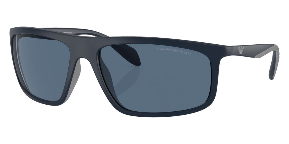 EMPORIO ARMANI EA4212U 508880 64 - Matte Blue/Rubber Gray / Dark Blue #id:ea4212u508880_s:102105