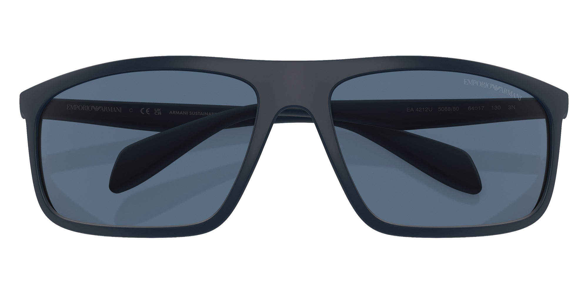 EMPORIO ARMANI EA4212U 508880 64 - Matte Blue/Rubber Gray / Dark Blue #id:ea4212u508880_s:102120