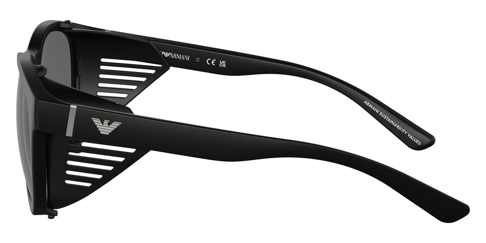 EMPORIO ARMANI EA4216U 500187 56 - Matte Black / Dark Gray #id:ea4216u500187_s:100110