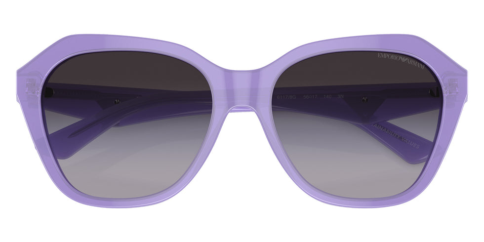 EMPORIO ARMANI EA4221 61178G 56 - Shiny Opaline Violet / Gradient Gray #id:ea422161178g_s:100120