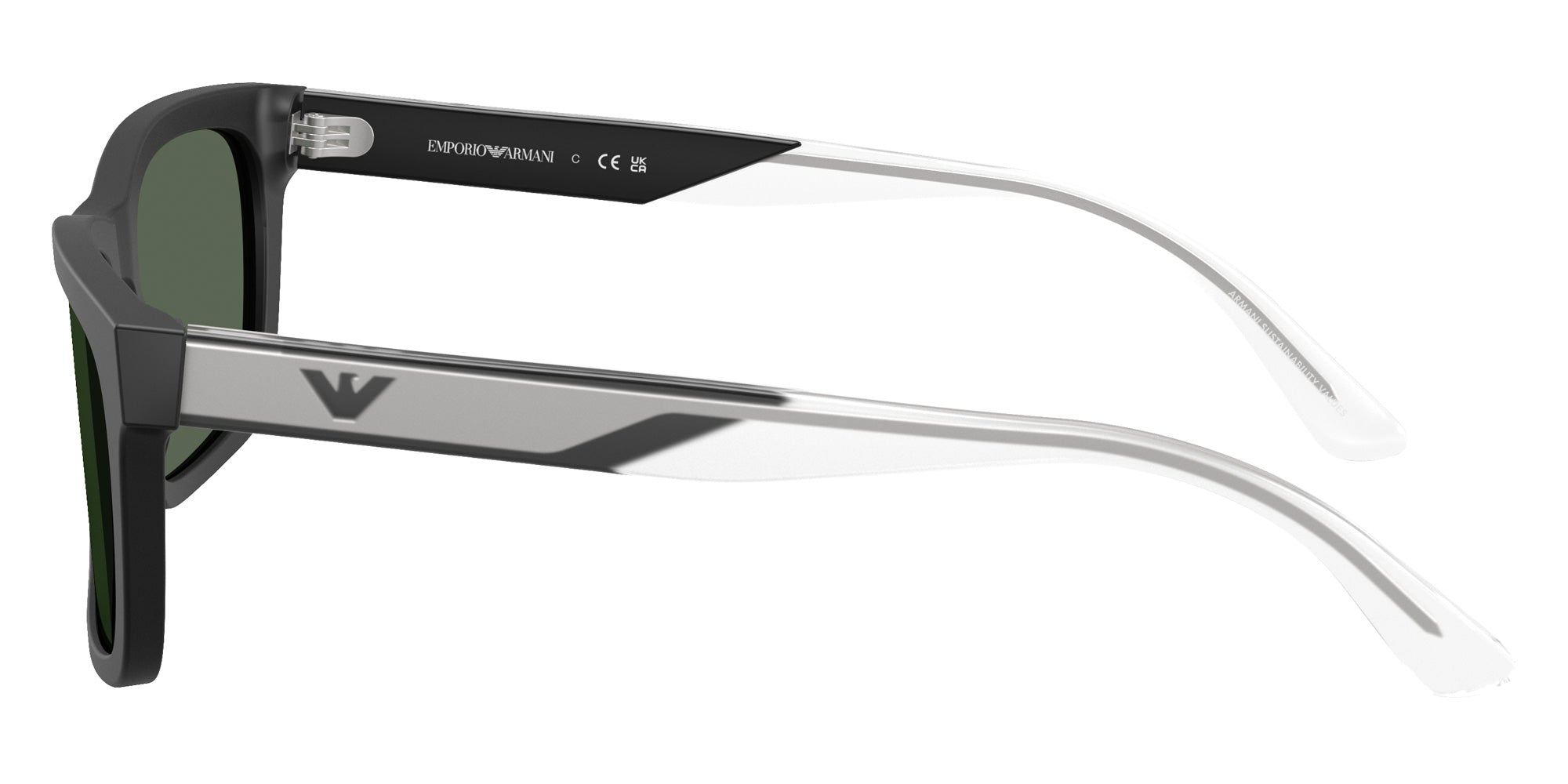 EMPORIO ARMANI EA4224 500171 57 - Matte Black / Dark Green #id:ea4224500171_s:100110