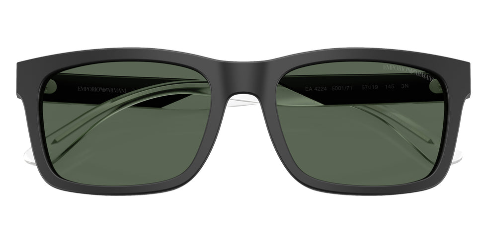EMPORIO ARMANI EA4224 500171 57 - Matte Black / Dark Green #id:ea4224500171_s:100120