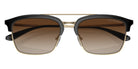 EMPORIO ARMANI EA4228 300213 55 - Shiny Black/Matte Pale Gold / Gradient Brown #id:ea4228300213_s:100120