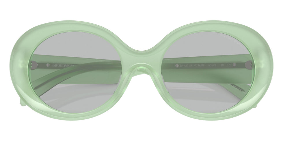 EMPORIO ARMANI EA4231U 615487 53 - Opal Green Mint / Light Gray #id:ea4231u615487_s:100120