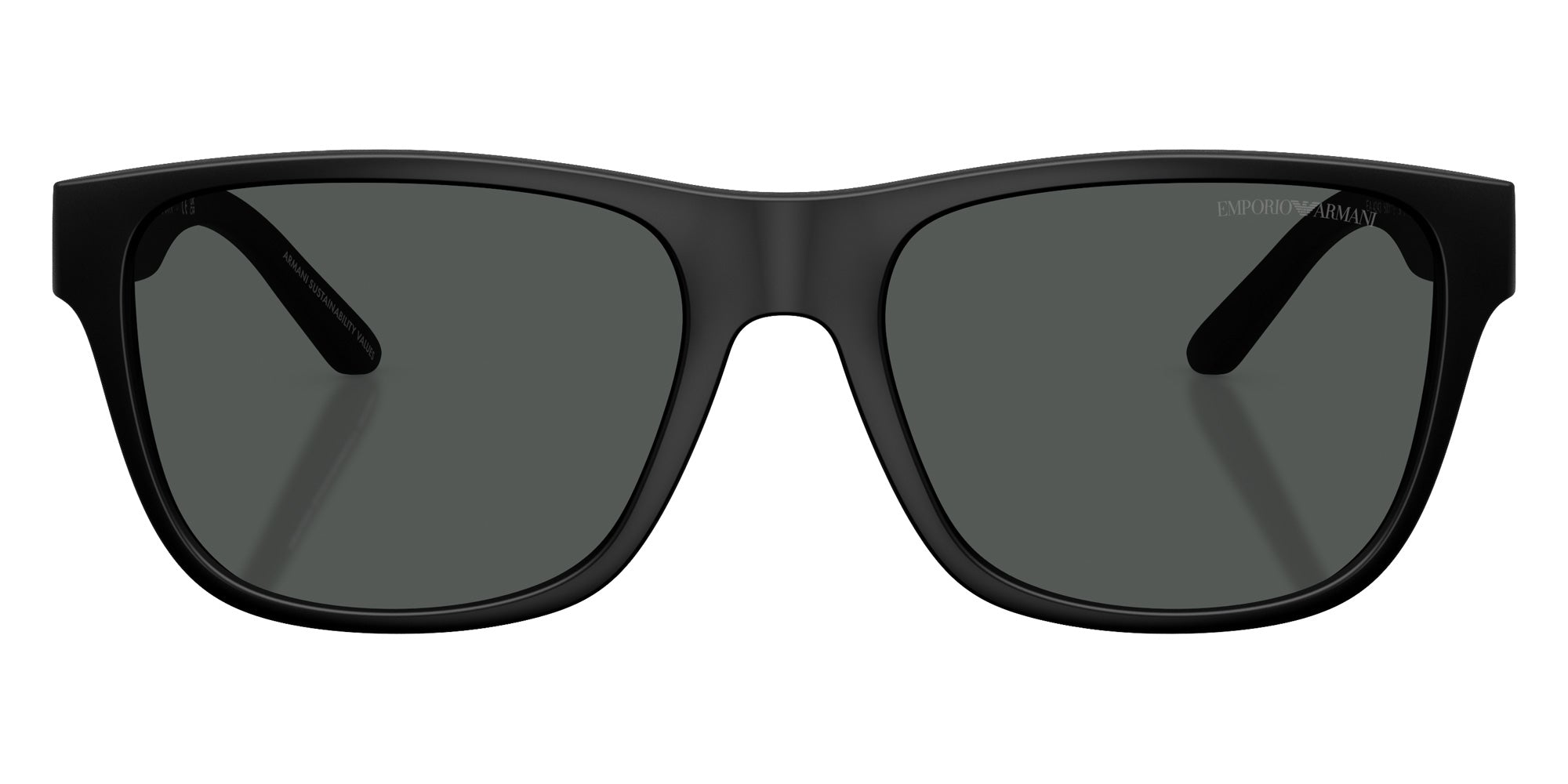 EMPORIO ARMANI EA4243 5001T3 56 - Matte Black / Dark Gray #id:ea42435001t3_s:100100