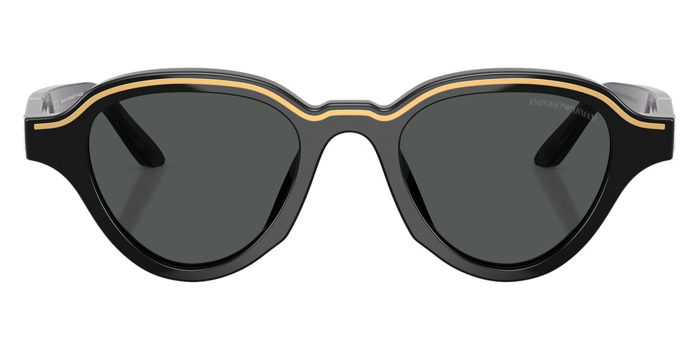 EMPORIO ARMANI EA4264U 501787 47 - Shiny Black / Dark Gray #id:ea4264u501787_s:102100