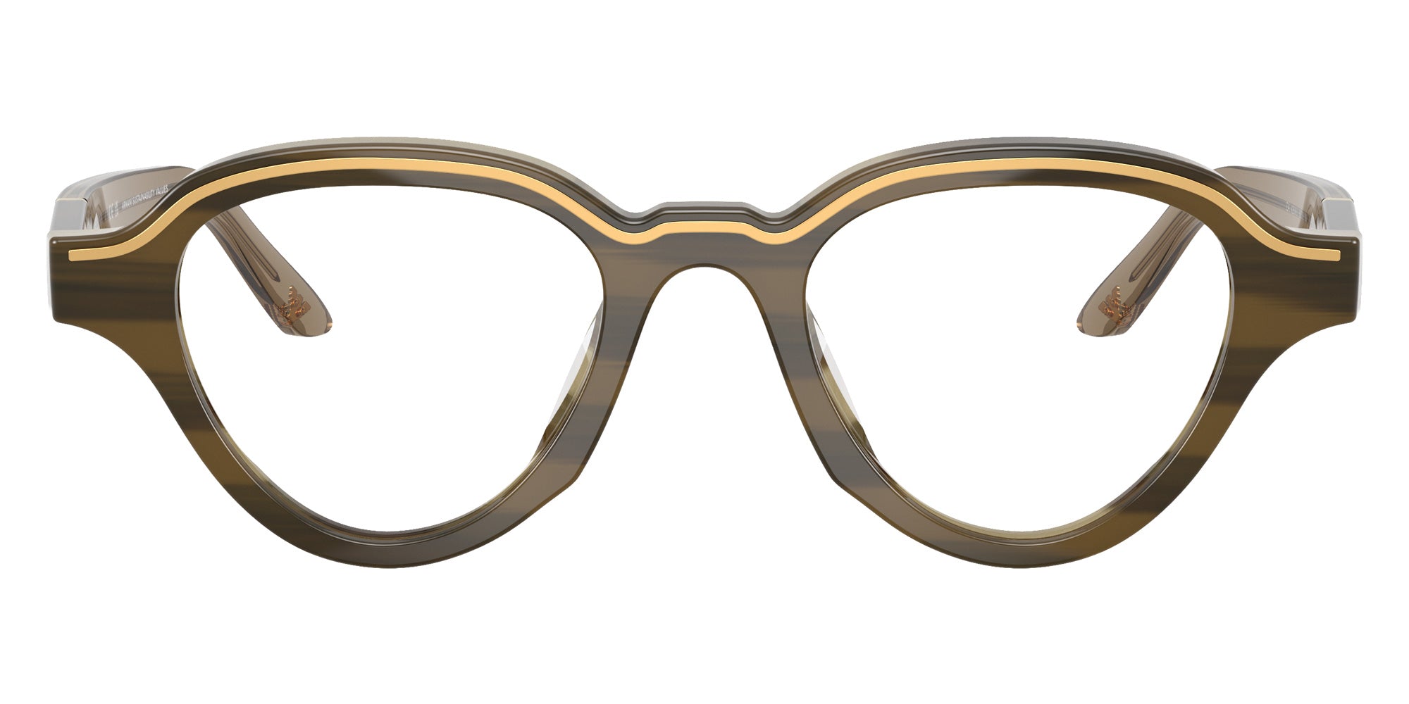 EMPORIO ARMANI EA4264U 63381W 47 - Brown on Striped Beige #id:ea4264u63381w_s:104100