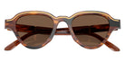 EMPORIO ARMANI EA4264U 633973 47 - Striped Dark Brown / Brown #id:ea4264u633973_s:108120
