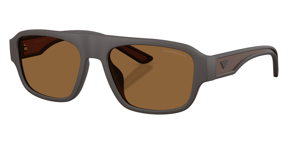 EMPORIO ARMANI EA4266U 618673 55 - Rubberized Matte Brown #id:ea4266u618673_s:104105