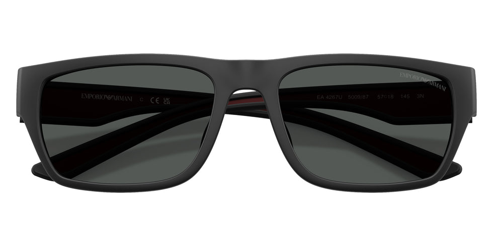 EMPORIO ARMANI EA4267U 500987 57 - Rubberized Matte Black #id:ea4267u500987_s:104100