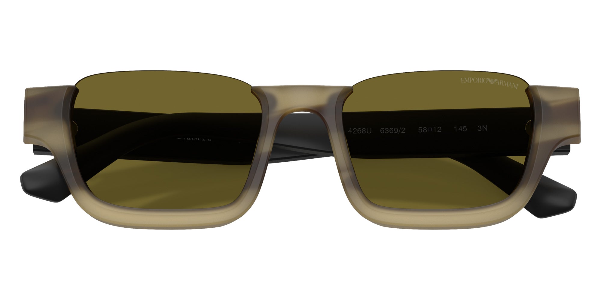 EMPORIO ARMANI EA4268U 6369/2 58 - Striped Havana Green #id:ea4268u63692_s:104100