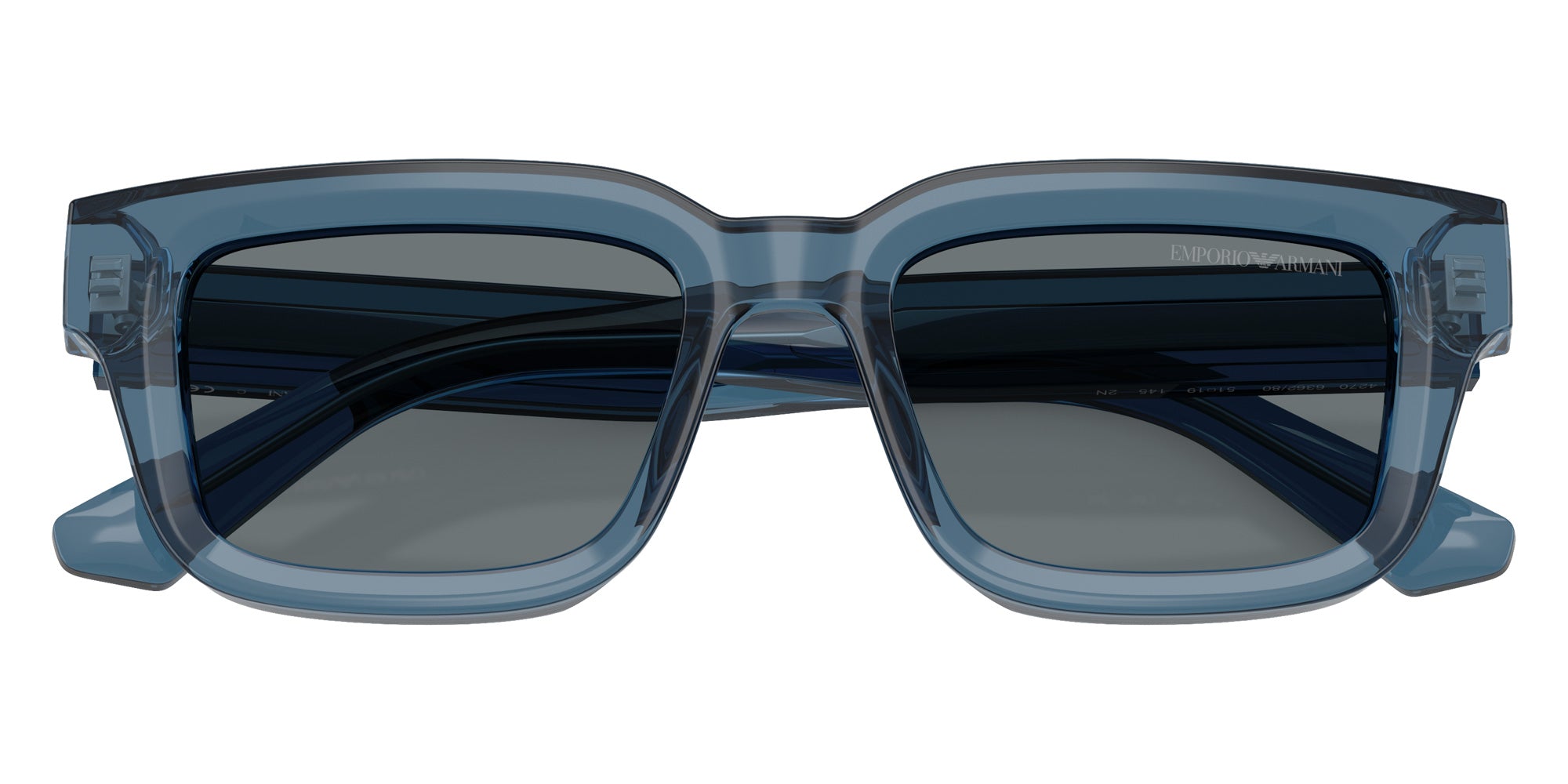 EMPORIO ARMANI EA4270 636280 51 - Shiny Transparent Blue #id:ea4270636280_s:102100