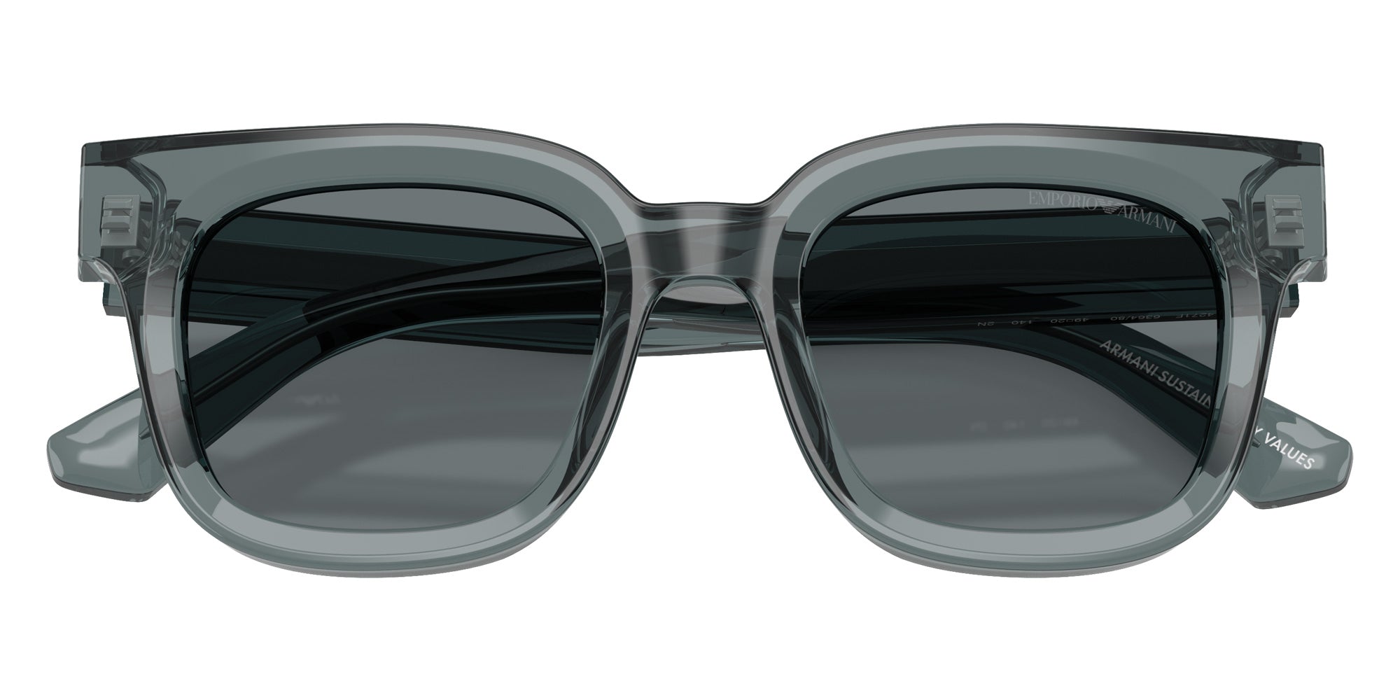 EMPORIO ARMANI EA4271F 636480 49 - Shiny Transparent Gray #id:ea4271f636480_s:102100