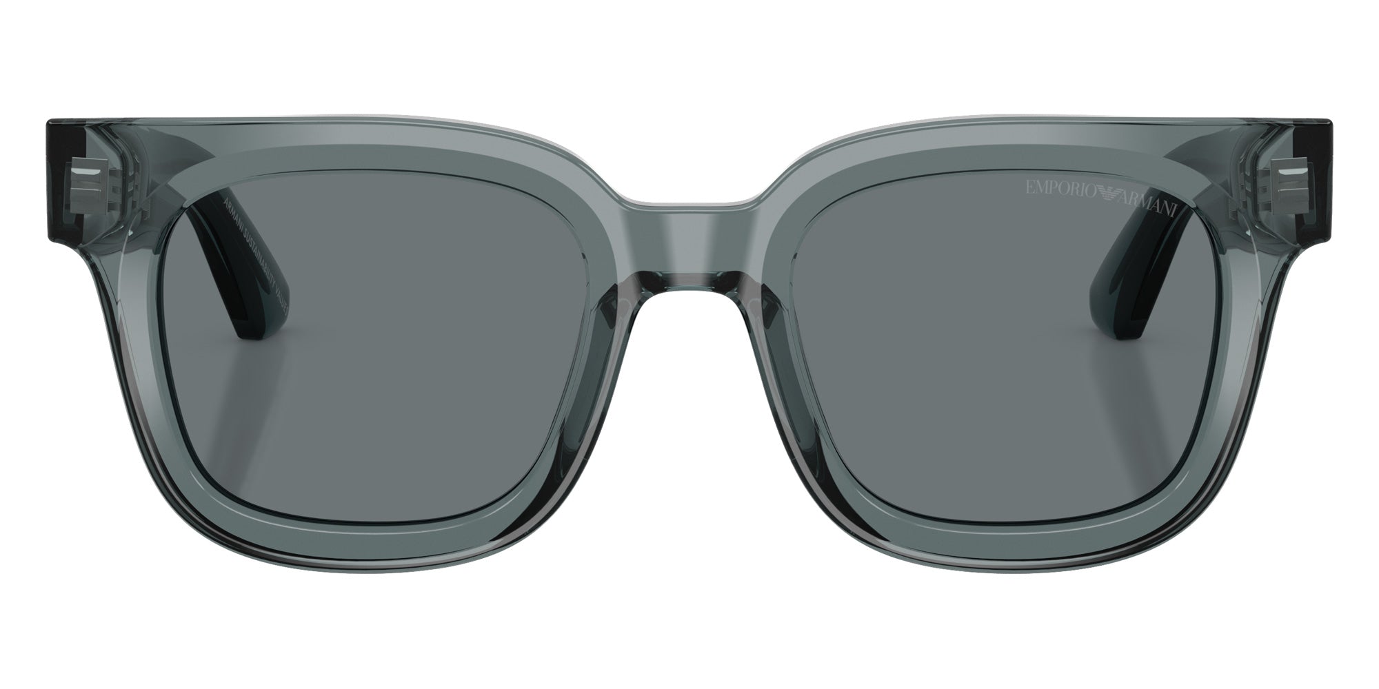 EMPORIO ARMANI EA4271F 636480 49 - Shiny Transparent Gray #id:ea4271f636480_s:102120