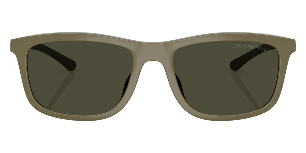 EMPORIO ARMANI EA4277U 543782 57 - Shiny Light Brown/Brown Rubber / Dark Green #id:ea4277u543782_s:106100