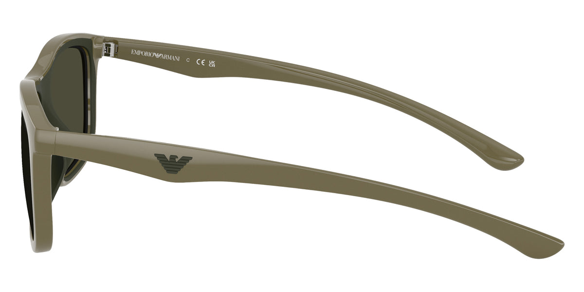EMPORIO ARMANI EA4277U 543782 57 - Shiny Light Brown/Brown Rubber / Dark Green #id:ea4277u543782_s:106110