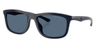 EMPORIO ARMANI EA4277U 624480 57 - Shiny Blue/Blue Rubber / Dark Blue #id:ea4277u624480_s:108105