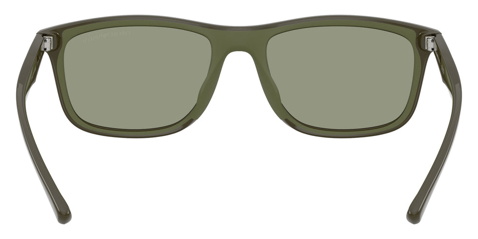EMPORIO ARMANI EA4277U 6449/2 57 - Shiny Green/Green Rubber / Green #id:ea4277u64492_s:110115