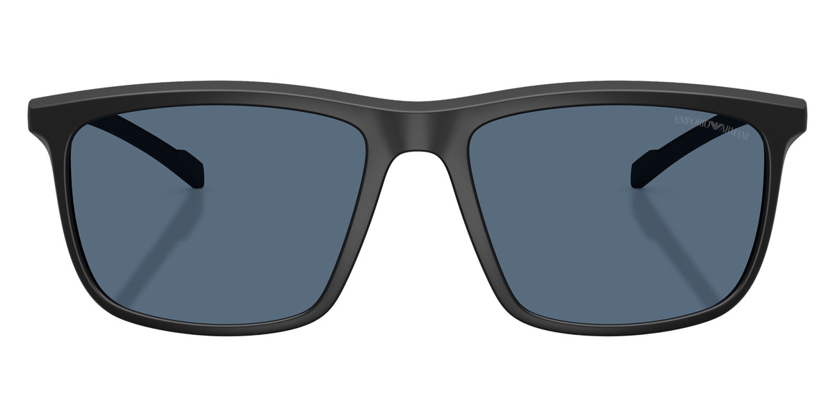 EMPORIO ARMANI EA4278U 500180 57 - Matte Black / Dark Blue #id:ea4278u500180_s:100100