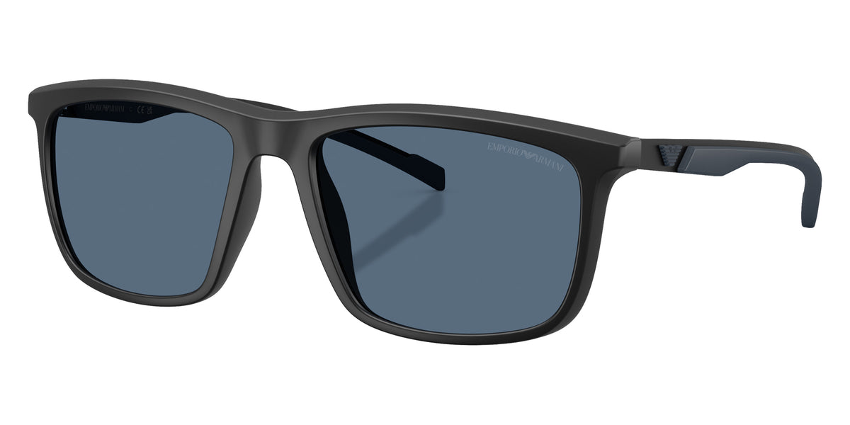 EMPORIO ARMANI EA4278U 500180 57 - Matte Black / Dark Blue #id:ea4278u500180_s:100105